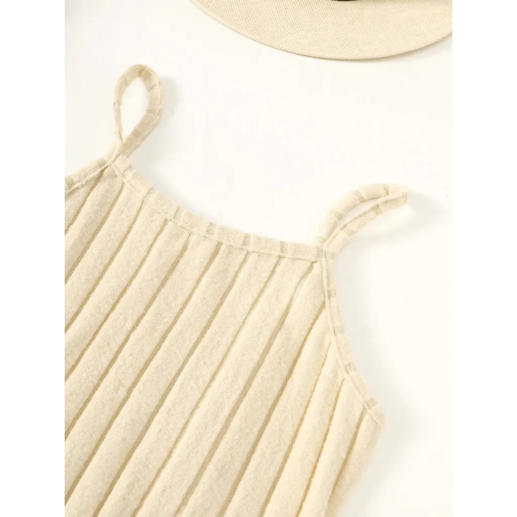 8-14 Years Children Girl 2PCS Clothes Set Solid Long Sleeve Knited Top with Sling Hip Wrap Dress Kid Autumn Elegant Party Outfit