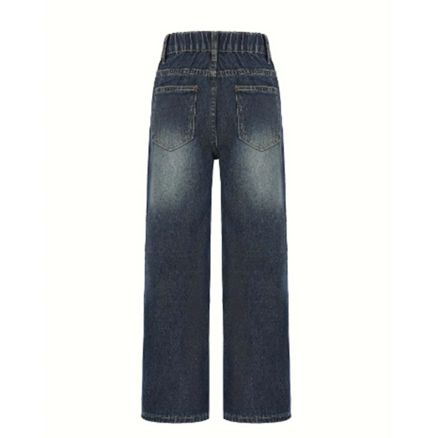 Suits for Girls Casual for 8yrs Shirt And Pants Girls Jeans Wide Leg/Flare/Skinny Jeans Ripped Loose High Waistband Kid Clothes