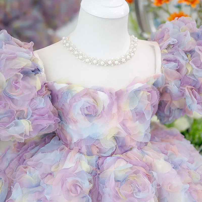 Luxury Kids' dresses Dress Formal Wedding Dress High end Children's Puffy Dress High festival Carnival Elegant Girls Party Dress