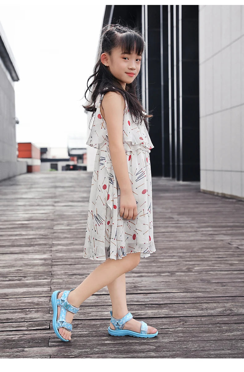 Kids Girl Sandals Shoes Summer Wear Cool Fashionable Girls' Sandals Soft Comfortable