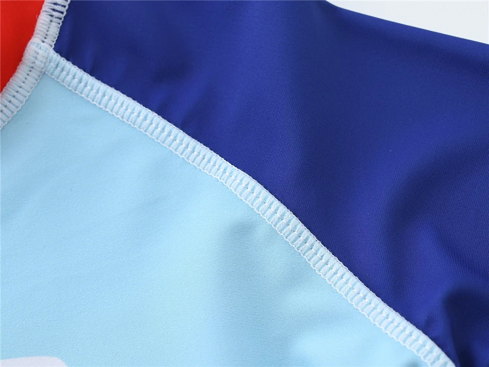 Kids Boy Swimsuit Cool Print 2 Pcs/lot 1-7 Years Summer Children Board Shorts Children Boys Swimwear Beach Surfing