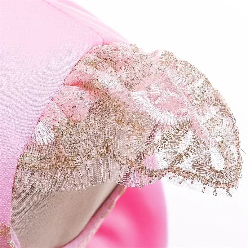 Kids Dresses for Girls 2024 New Flower Lace Princess Dresses Formal Evening Elegant Prom Gown Vintage Embroidery Luxury Dress