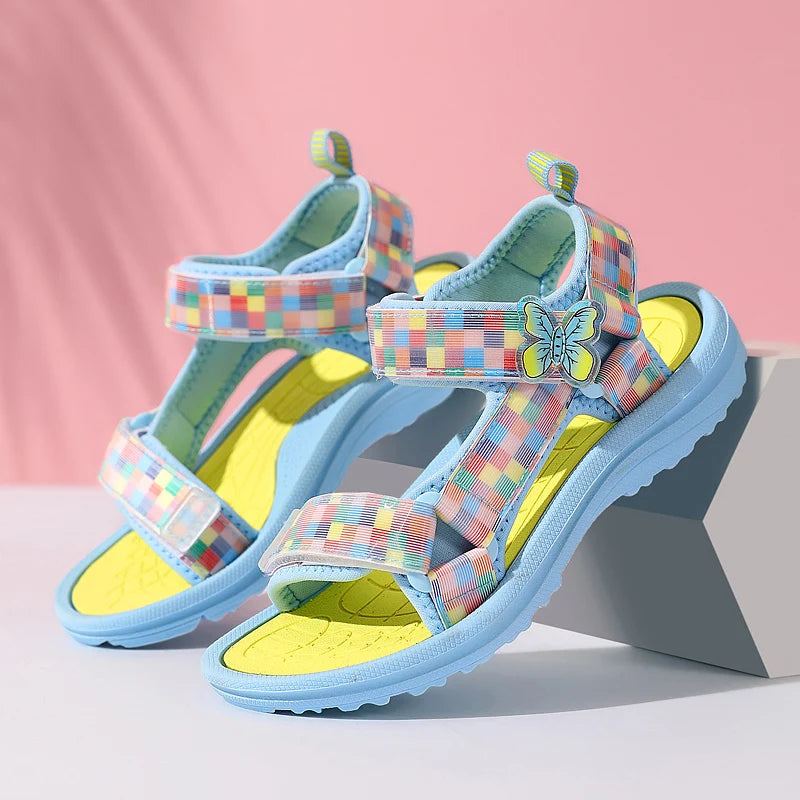 Kids Girl Sandals Shoes Summer Wear Cool Fashionable Girls' Sandals Soft Comfortable