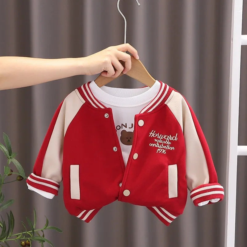 New Spring Autumn Baby Girls Clothes Children Boys Fashion Jacket Kids Coat Clothing Toddler Casual Costume Infant Sportswear