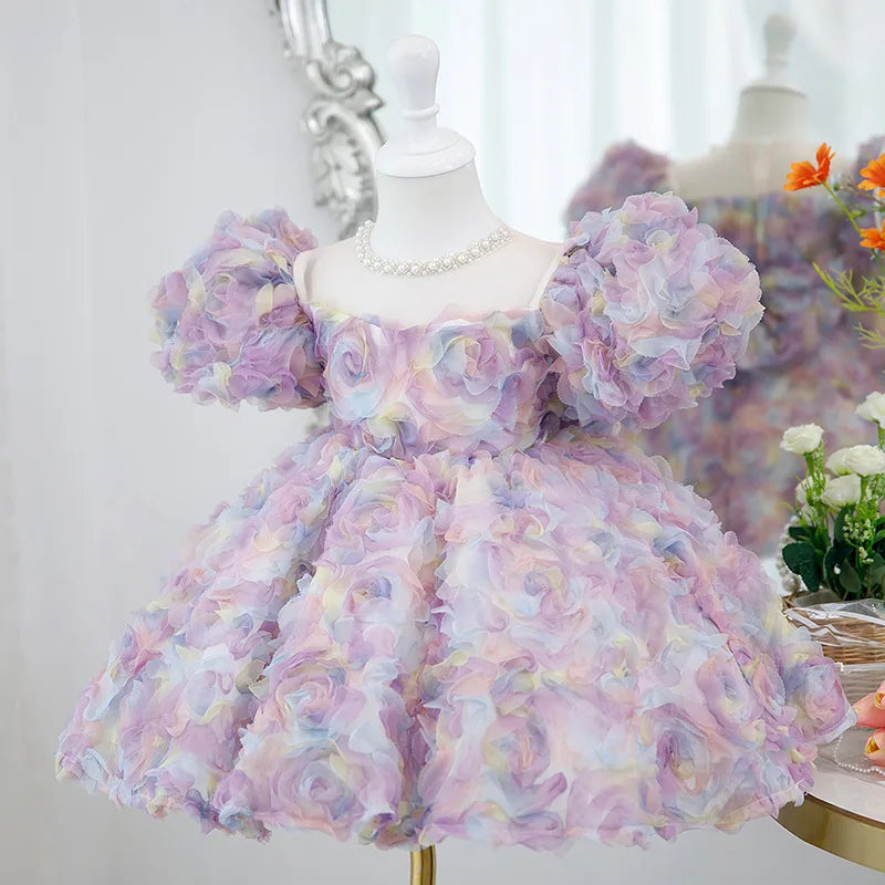 Luxury Kids' dresses Dress Formal Wedding Dress High end Children's Puffy Dress High festival Carnival Elegant Girls Party Dress