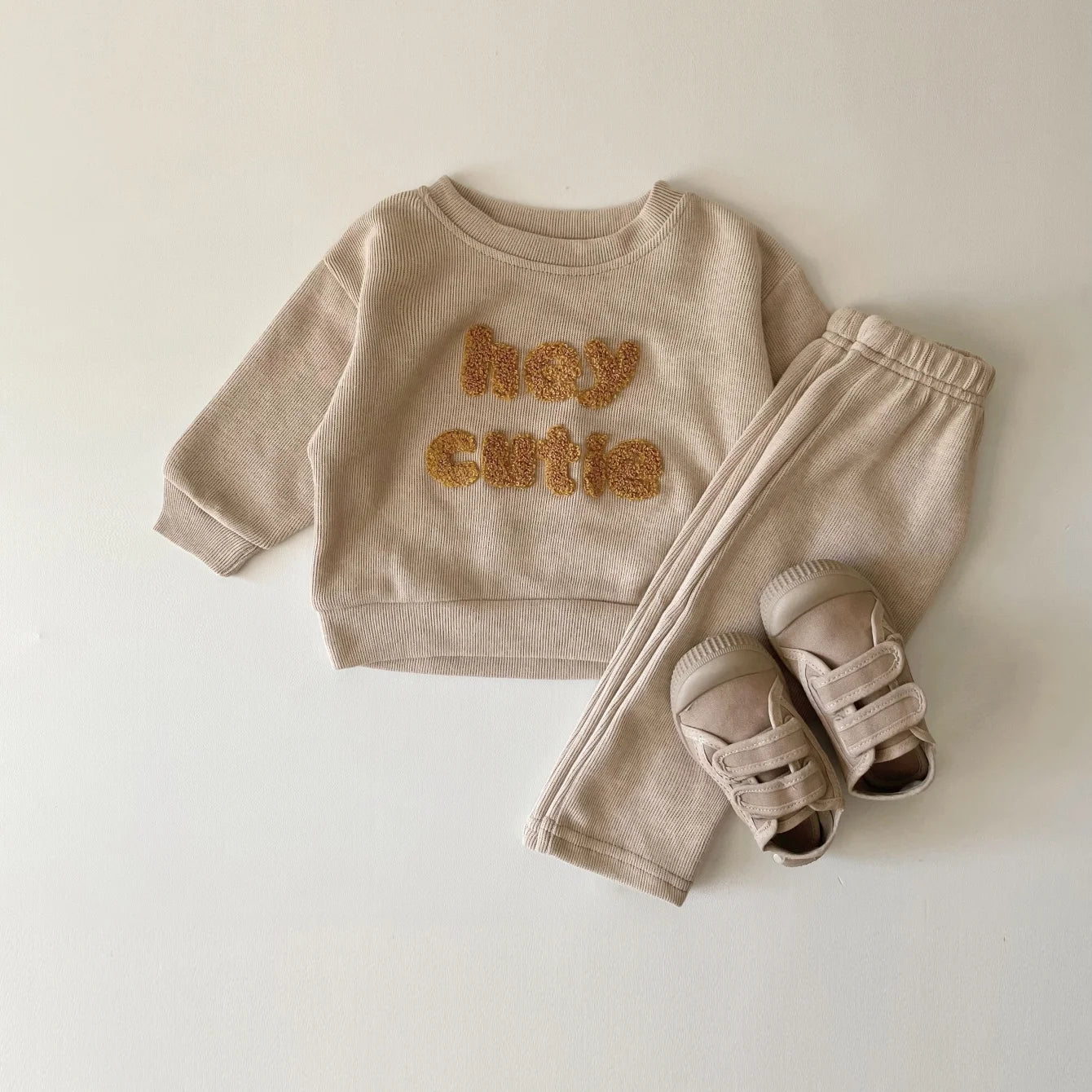 Children's Clothing Girls Sets Kids Suit Boy Autumn Spring Cotton Tracksuit Pullovers Tops+Pants 2PCS Long Sleeves Outfits