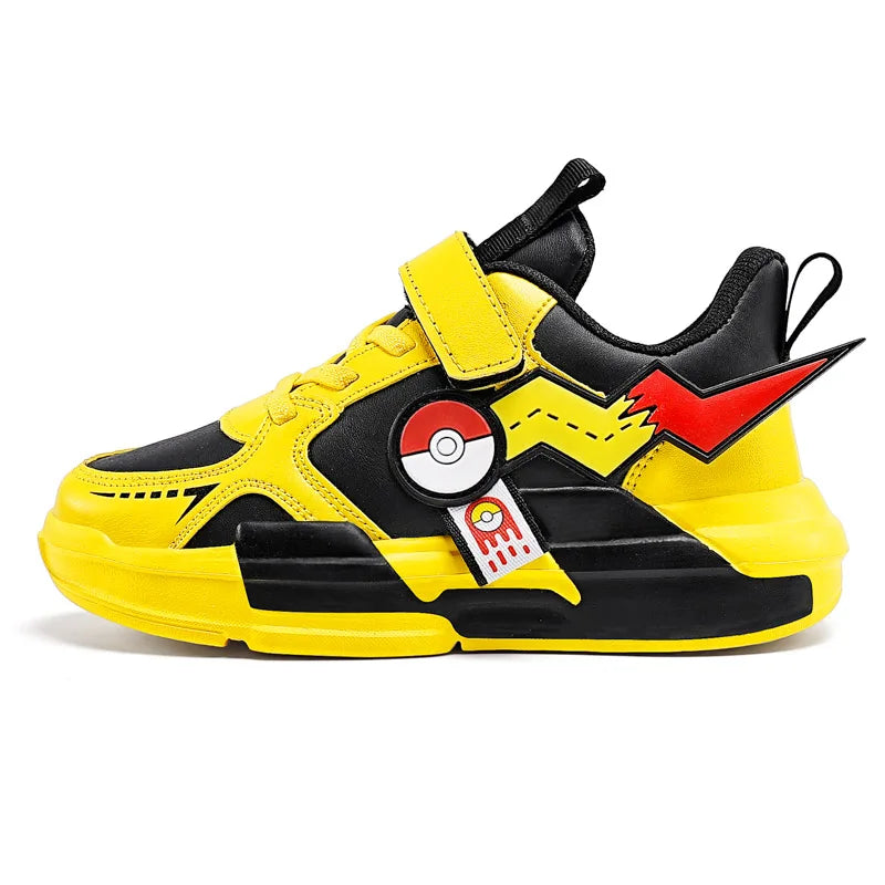 Cartoon Kids Shoes Fashion Classic Children Sneakers for Boys Walking Shoes for Girls Casual Outdoor with Leather