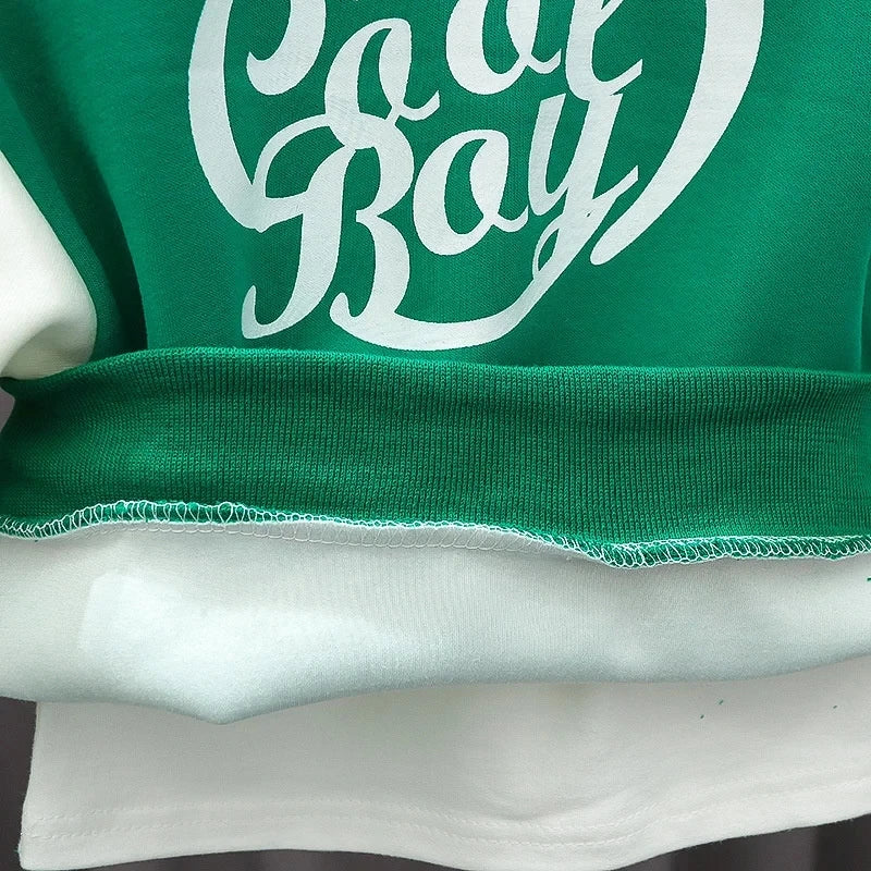 Kids Baseball Clothing Suit Boys Girls Casual Sports Sets 3 Pcs Coat Pants tripartite Spring Autumn Thin Baby Tracksuit Outfits