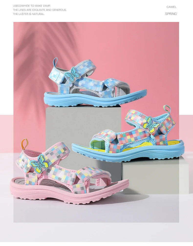 Kids Girl Sandals Shoes Summer Wear Cool Fashionable Girls' Sandals Soft Comfortable